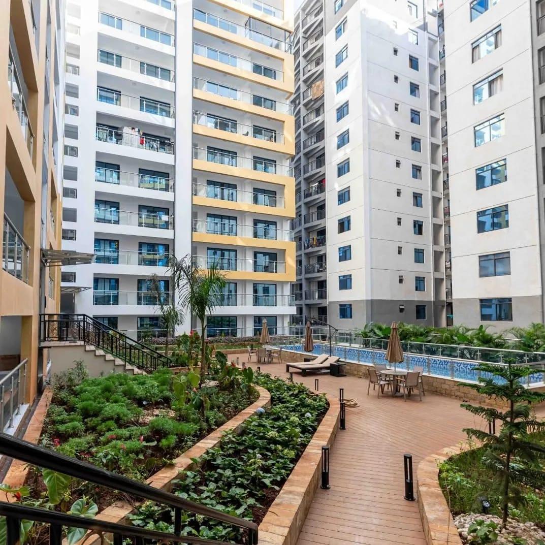 Furnished two bedroom apartment for rent in Kileleshwa