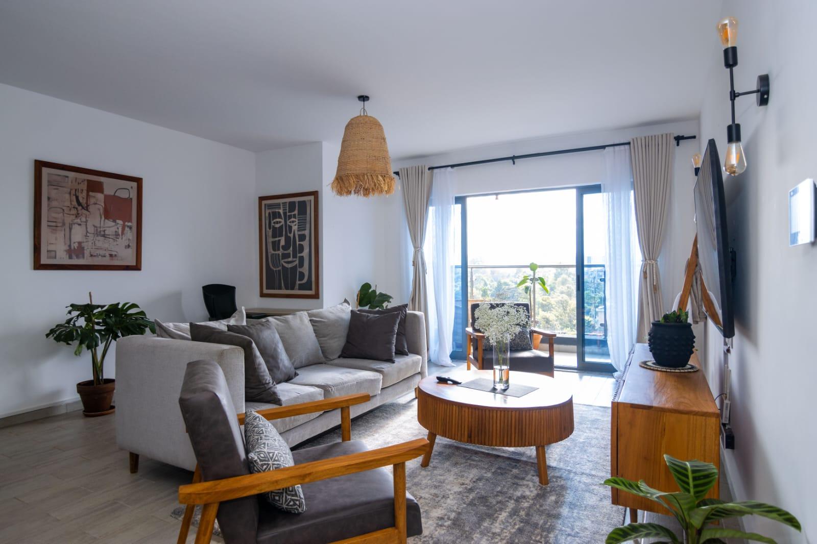 Tastefully furnished two bedroom apartment for rent in Lavington