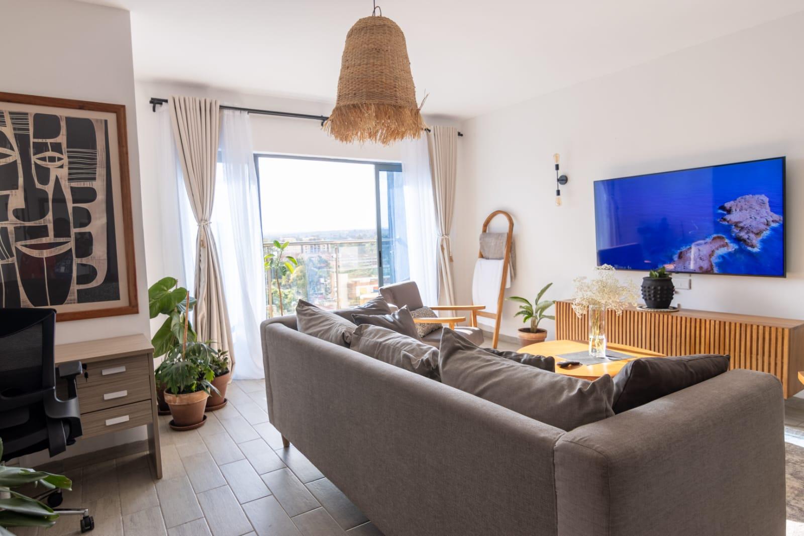 Tastefully furnished two bedroom apartment for rent in Lavington