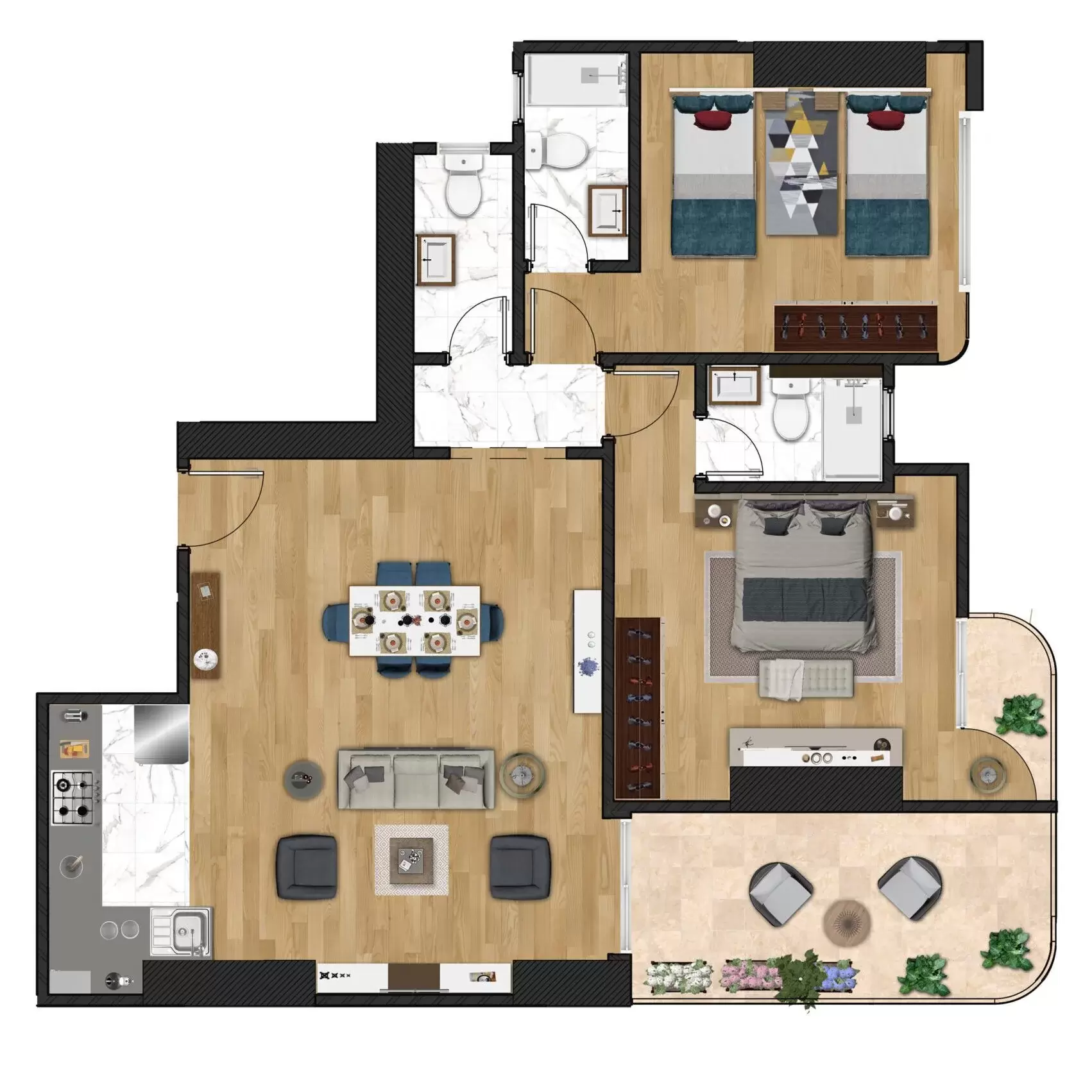 2 Bedroom Apartment for Sale in Lavington