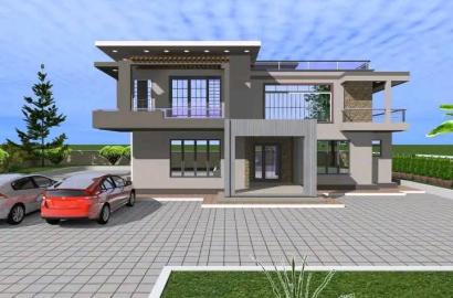 Upcoming 5 bedroom flat roof all ensuit home