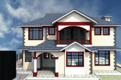 UPCOMONG STYLISH AND MODERN 4 BEDROOM HOUSE PLAN