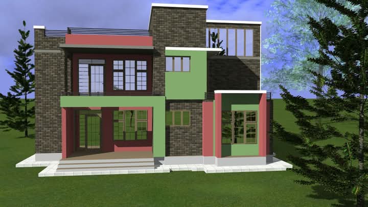 upcoming 3 bedroom flat roof