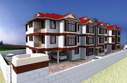 ELEGANT 2 AND 3 BEDROOM APARTMENTS FOR RENDER .