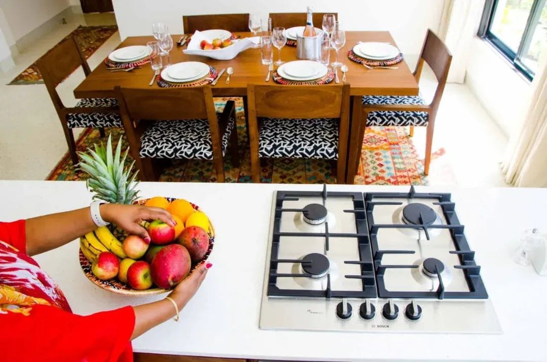 Discover over 30  stunning options  holiday villas available for August Gate aways. in Diani.