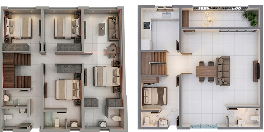 Serene 4 Bedroom Apartments in Thome, Thika Road