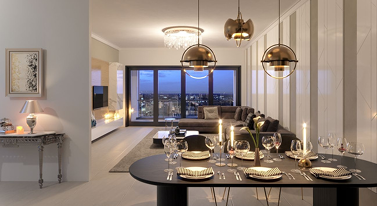 Contemporary Fully Furnished 2 Bedroom Apartments in Riverside.