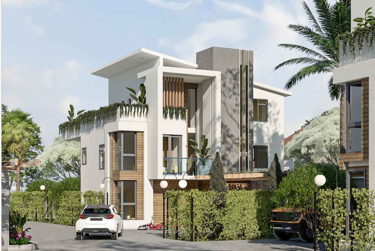 Luxury 4-Bedroom Villas with DSQ in Kerarapon