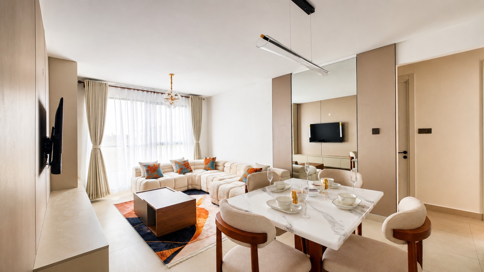 Family Friendly 3 Bedroom Master Ensuite Apartments in Syokimau