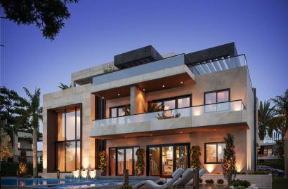 Upcoming Ultra-Luxurious 5 Bedroom AI-Intergrated Villas with 2 DSQs  in Karen